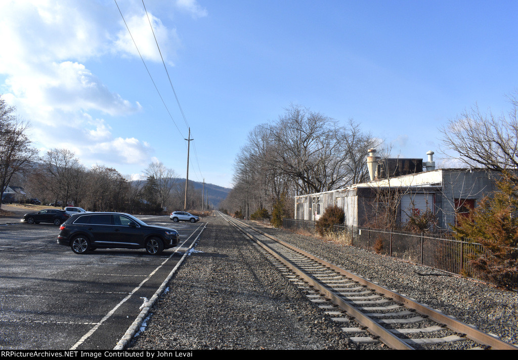 Looking west from White House Station 